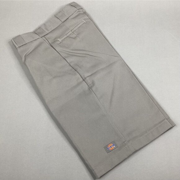 Dickies Mens Size 28 Silver 13” Work Shorts Loose Fit Multi-use Pocket (Gray) - Picture 2 of 5